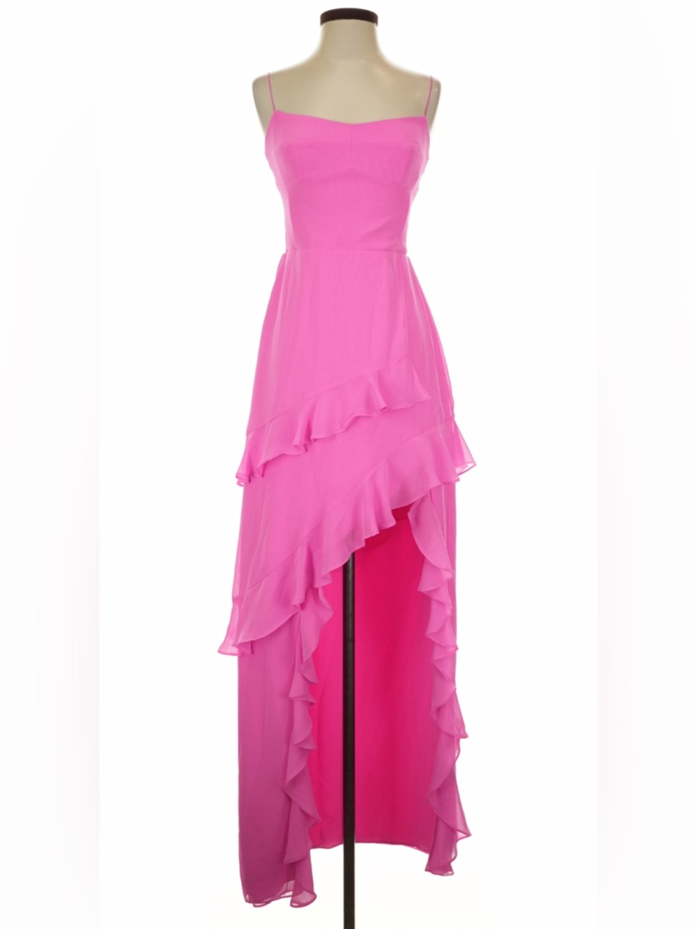 Amanda Uprichard Magnolia Maxi in Aster Hot Pink -$290 S
